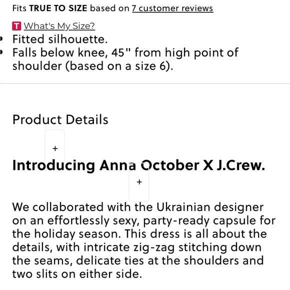 Brand new! Anna October x JCrew pink slip dress - Picture 7 of 7